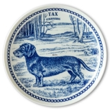 Hansa dog plate no. 6, Dachshund