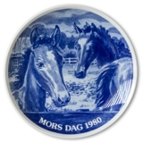 1980 Hansa Mother's Day plate, horse