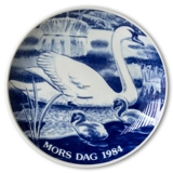1984 Hansa Mother's Day plate, swan
