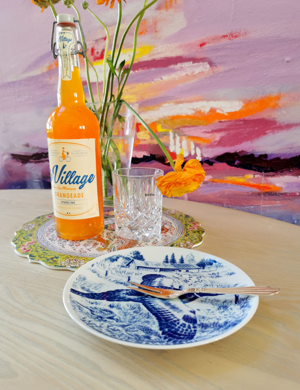 1988 Hansa mors dags platte, fasan