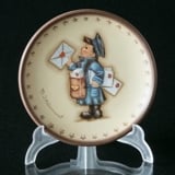 Hummel Annual plaquette 1983 Postman, Miniature Plate