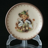 Hummel Annual plaquette 1986 Playmates, Miniature Plate