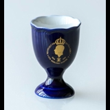Gustaf V Hackefors Cobalt Blue King Egg Cup