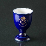 Prins Carl Philip Hackefors Cobalt Blue King Egg Cup