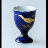 1979 Hackefors Cobalt Blue Egg Cup Eurasian Curlew