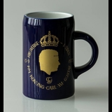 Hackefors king series, mug no. 3, Carl XVI Gustaf