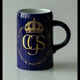 Hackefors king series, mug no. 9, Crownprince Carl Philip