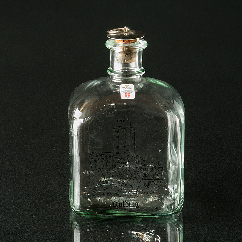 Holmegaard snapsflasker mv. pris. pr. styk - spørg om aktuelt udvalg inden køb