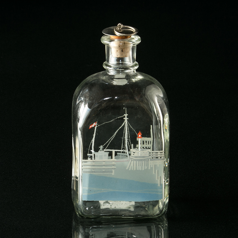 Holmegaard snapsflasker mv. pris. pr. styk - spørg om aktuelt udvalg inden køb