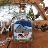 Holmegaard Wiberg Juleflaske