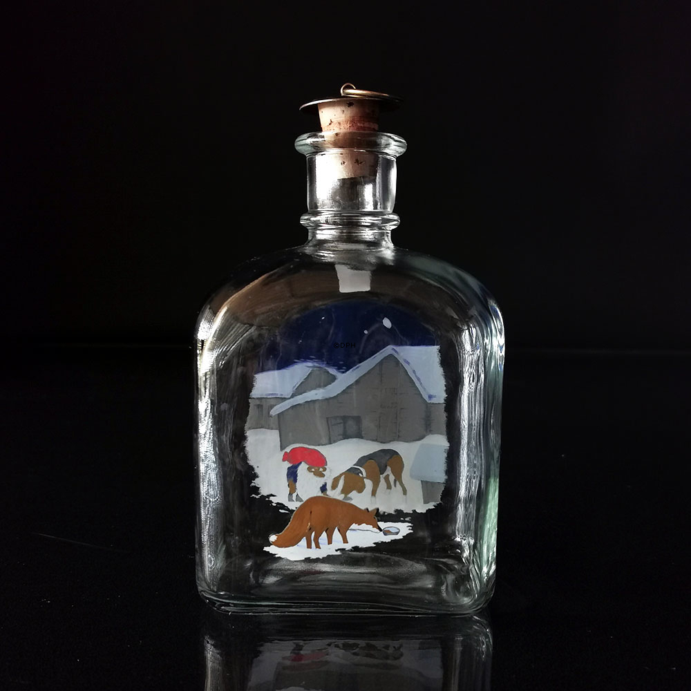 Holmegaard Wiberg Juleflaske