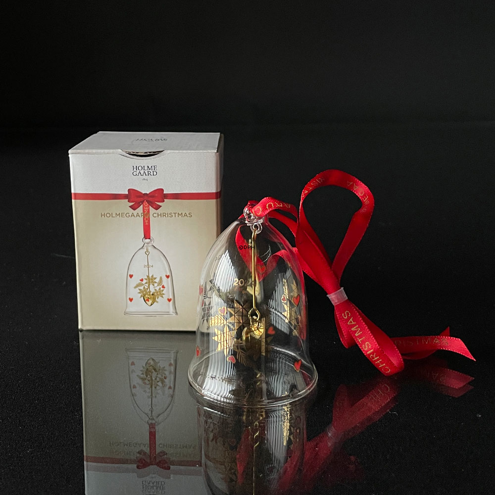 Årets Juleklokke 2024 lille, Holmegaard Christmas