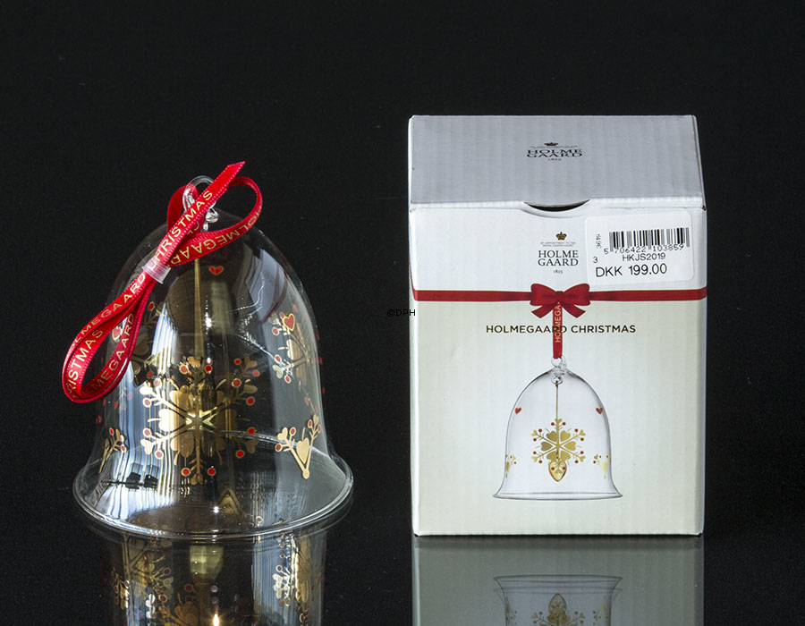 Holmegaard Årets Juleklokke 2019, STOR