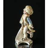 Goebel Hummel Monthly Figurine January Girl Skating