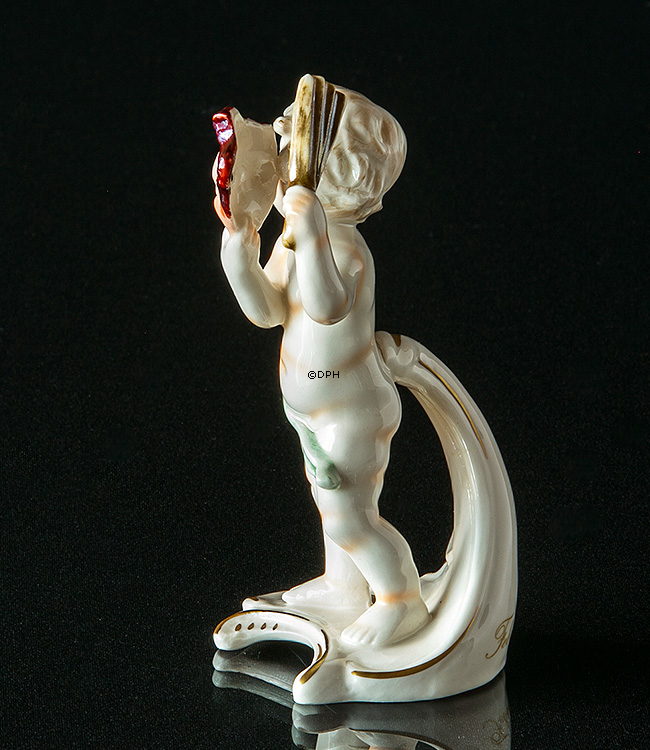 Goebel Hummel månedsfigur Februar dreng med maske