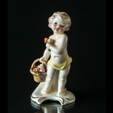 Goebel Hummel Monthly Figurine June Girl with Flower Basket