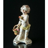 Goebel Hummel Monthly Figurine June Girl with Flower Basket