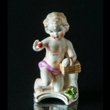 Goebel Hummel Monthly Figurine July Girl with Basket and Berry