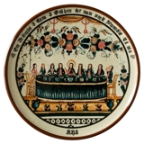 1979 Höganäs plate with biblical motif