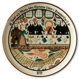 1982 Höganäs plate with biblical motif