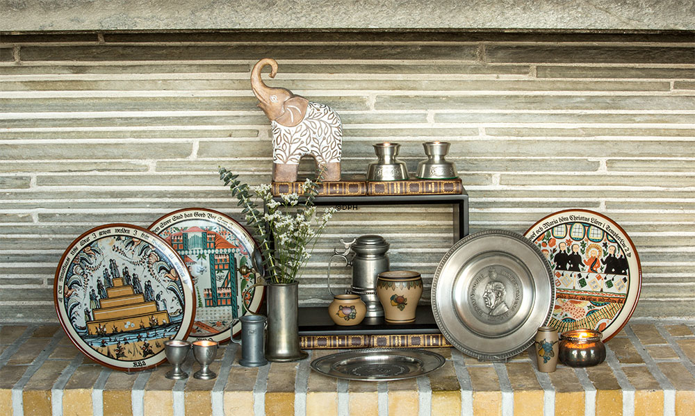 1982 Höganäs platte med bibelsk motiv