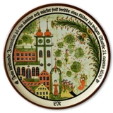 1983 Höganäs plate with biblical motif
