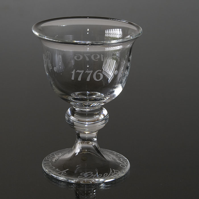 Holmegaard Uafhængigheds pokal, 1776-1976