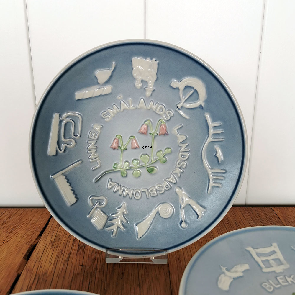 Hummel Goebel Svensk Område platte med Småland