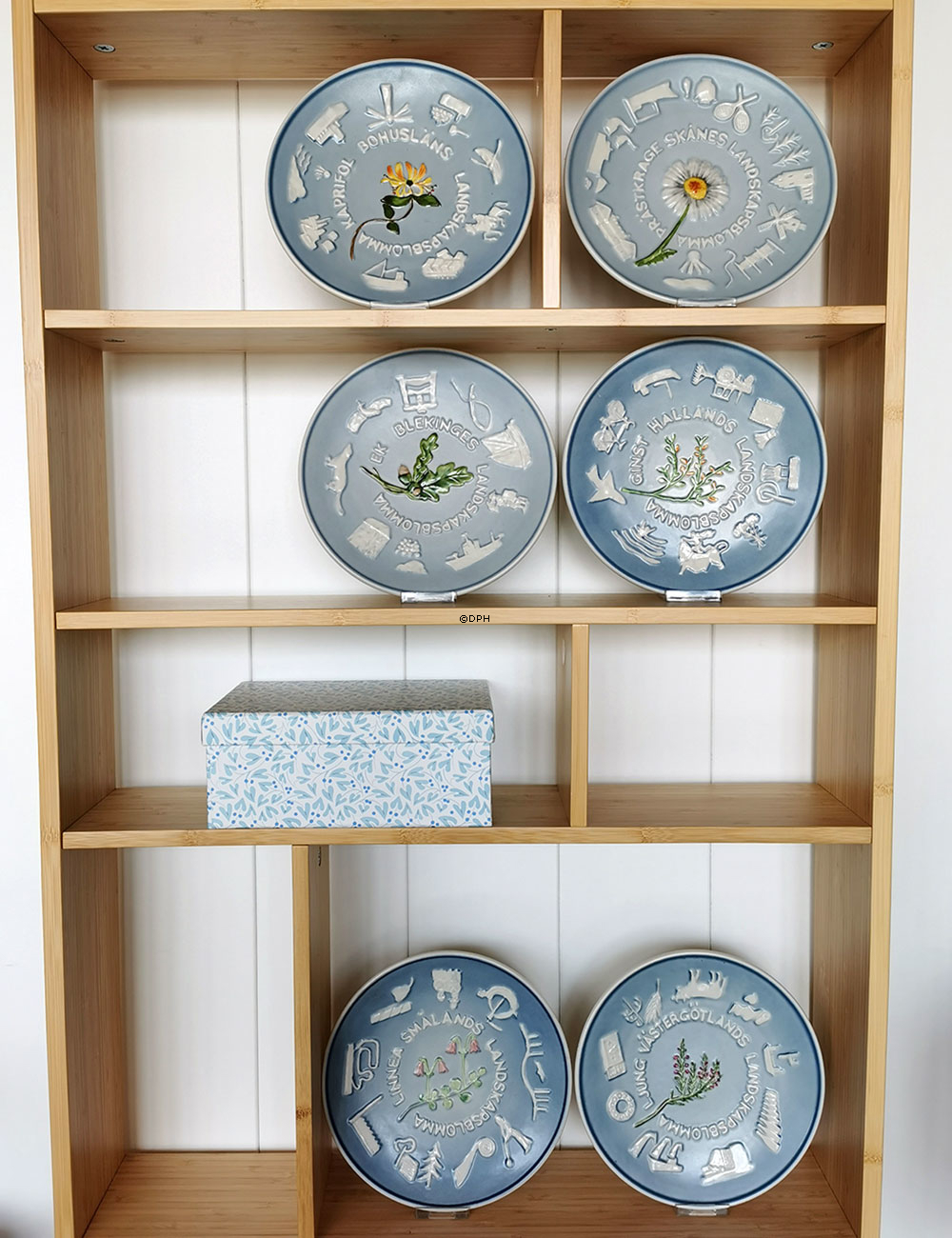 Hummel Goebel Svensk Område platte med Halland