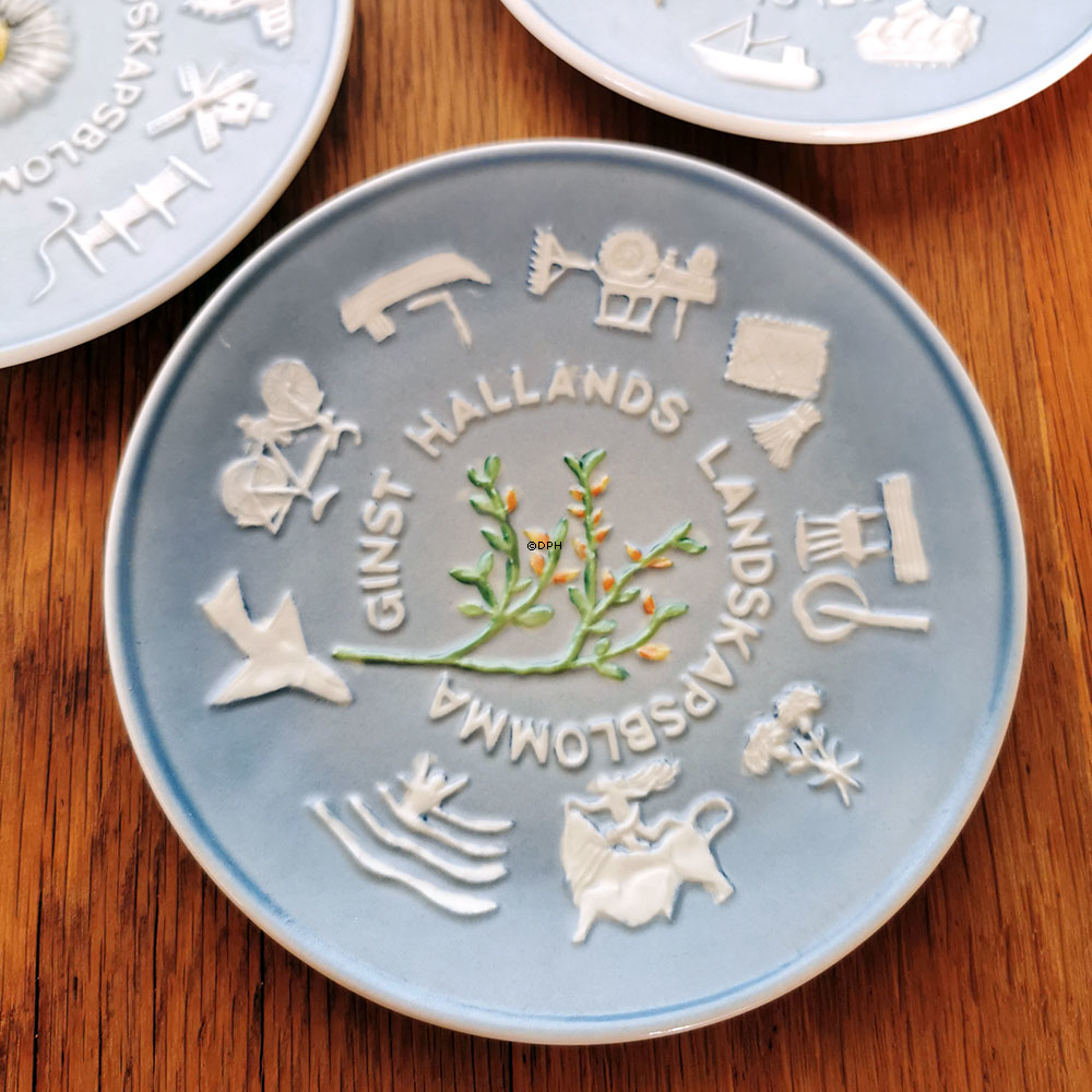 Hummel Goebel Svensk Område platte med Halland