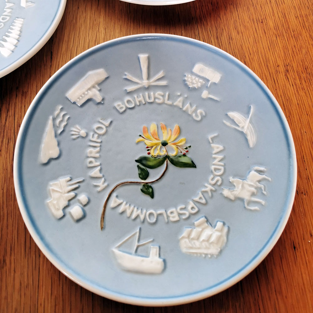 Hummel Goebel Svensk Område platte med Bohusläns