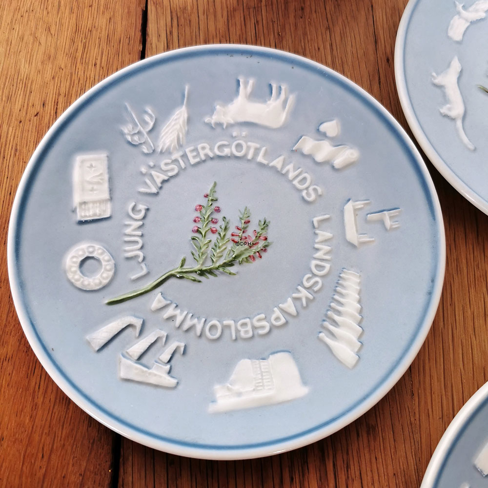 Hummel Goebel Svensk Område platte med Västergotland
