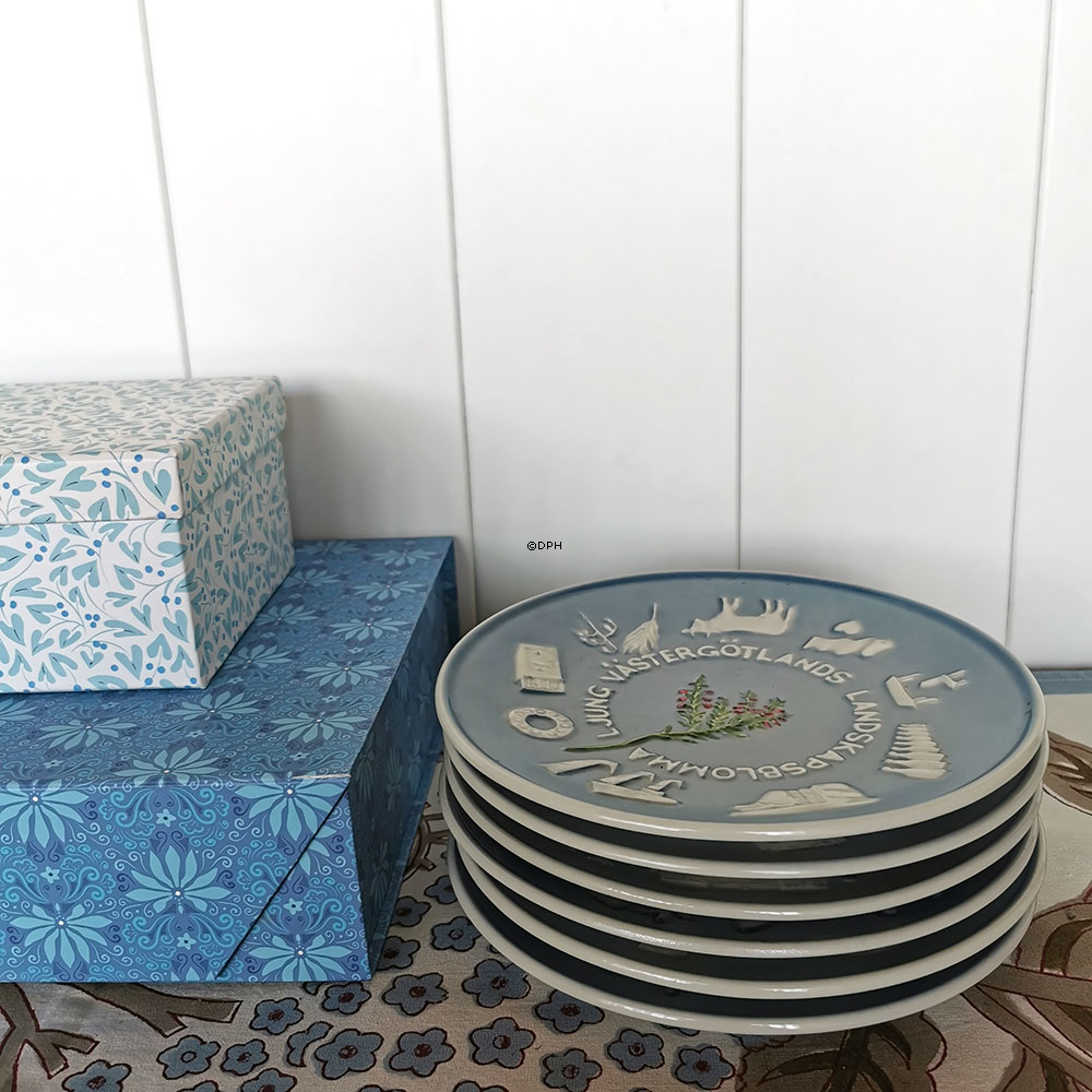 Hummel Goebel Svensk Område platte med Västergotland