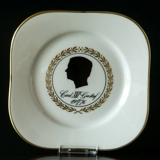 Hackefors Royal Plate Carl XVI Gustaf 19-6-1976