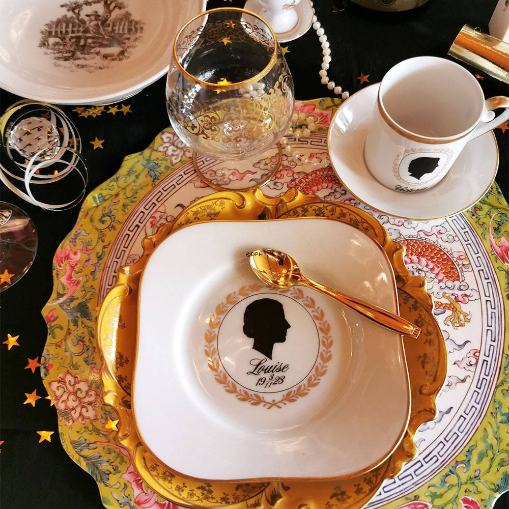 Hackefors kongetallerken Louise 3-11-1923