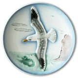 Hummel Goebel Wildlife plate with bird, Seagull