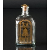 Holmegaard Christmas Bottle 1980, capacity 65 cl.