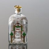 Holmegaard Christmas Bottle 1986, capacity 65 cl.