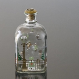 Holmegaard Christmas Bottle 1988, capacity 65 cl.