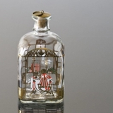 Holmegaard Christmas Bottle 1989, capacity 65 cl.