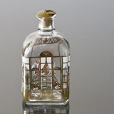 Holmegaard Christmas Bottle 1989, capacity 65 cl.