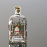 Holmegaard Weihnachtsflasche 1990, Kapazität 65 cl.