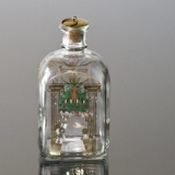 Holmegaard Christmas Bottle 1991, capacity 65 cl.