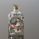 Holmegaard Christmas Bottle 1992, capacity 65 cl.