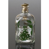 Holmegaard Christmas Bottle 1996, capacity 65 cl.