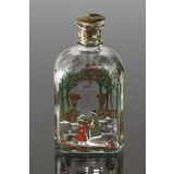 Holmegaard Christmas Bottle 1997, capacity 65 cl.