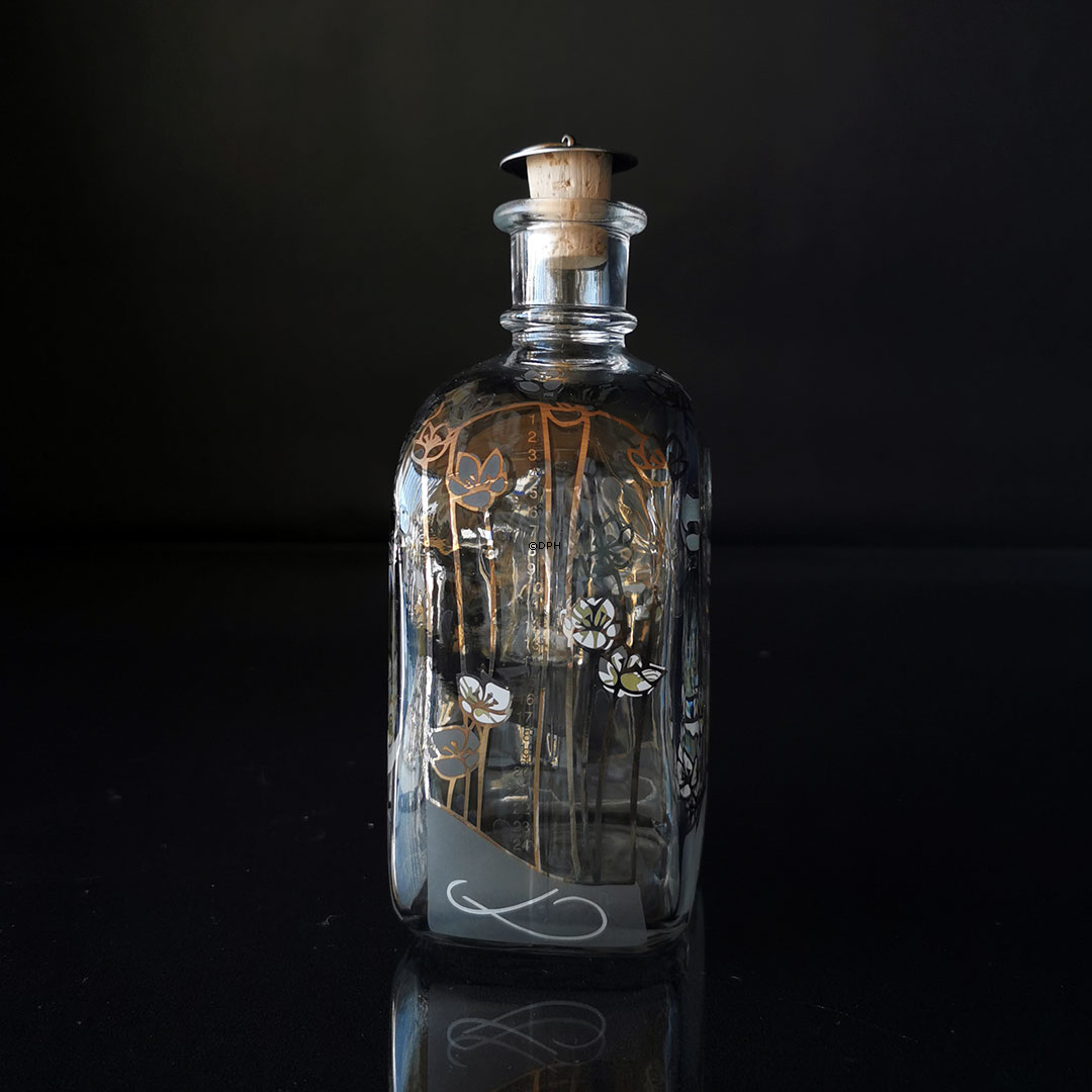 Holmegaard Juleflaske 2009, indhold 65 cl.