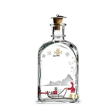 Juleflaske 2013, indhold 65 cl. Holmegaard Christmas