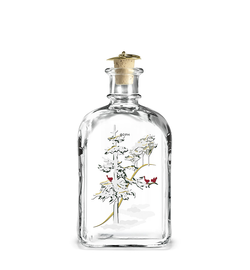 Juleflaske 2017, indhold 65 cl. Holmegaard Christmas