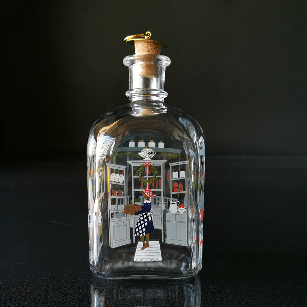 Juleflaske 2024, indhold 73 cl. Holmegaard Christmas